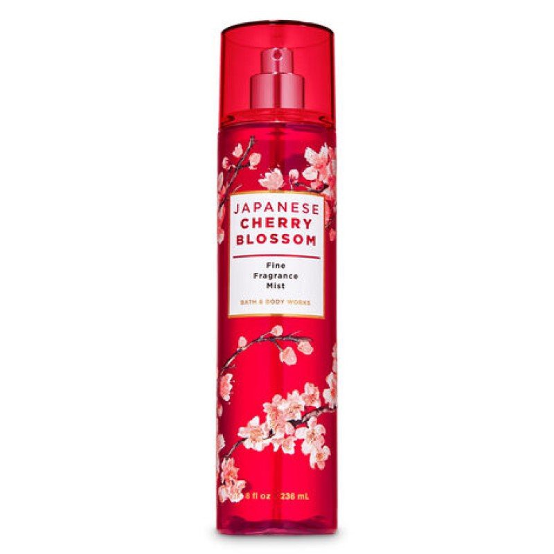 Xịt thơm toàn thân Mùi cành đào Japanese Cherry Blossom - Bath & Body Works (236ml)