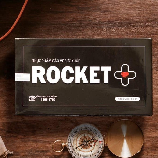 (Hàng Chuẩn-Che tên hàng) Rocket + PLus Tăng sinh lý nam Sao Thái Dương 45 viên uống .