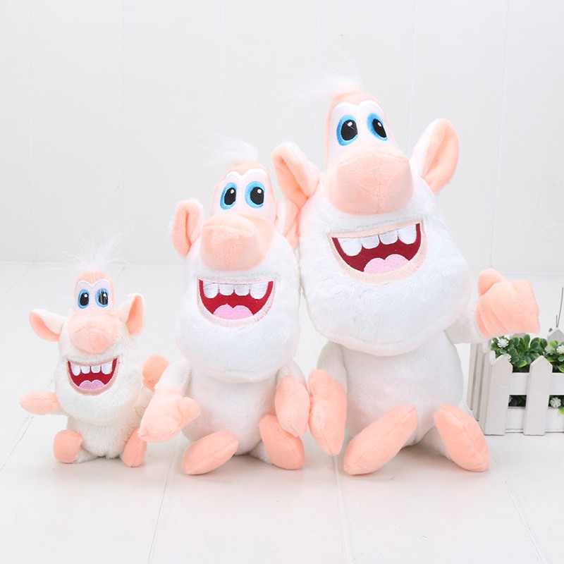 Thú nhồi bông hình nhân vật hoạt hình booba đáng yêu Russian Cartoon Booba Buba Plush Dolls Soft Stuffed Toys Dolls