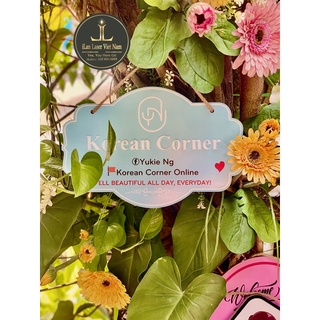 Bảng gỗ mini - bảng treo shop - Bảng Gỗ Decor - Bảng Gỗ - Decor