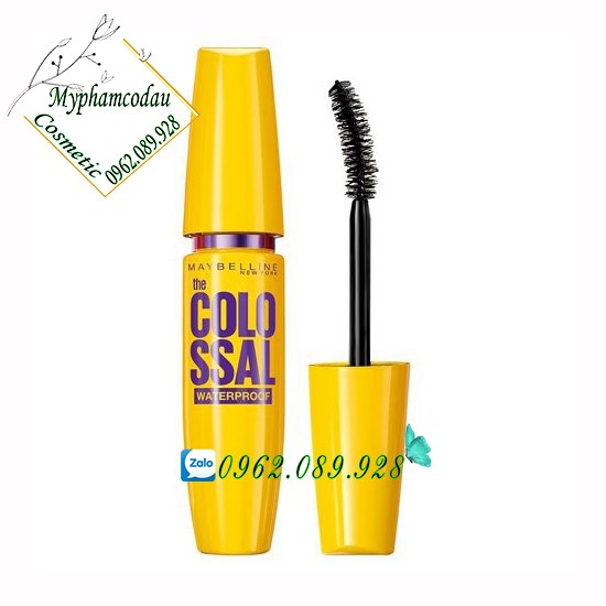 Mascara Maybellin Dài Cong Mi , Không Lem , Không Trôi , Hàng Chuẩn Auth