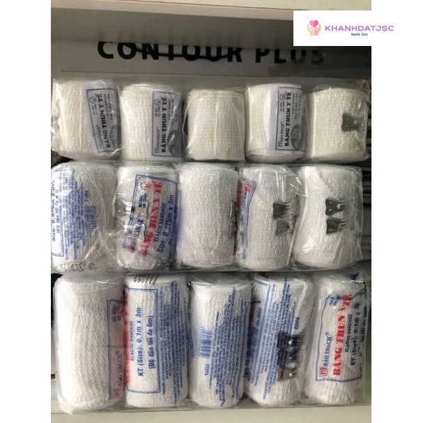 Băng thun y tế Bảo Thạch KT 0.075m x 4m