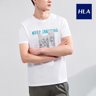 Áo Thun Nam Ngắn Tay HLA Comfortable Casual Short Sleeve T-shirt