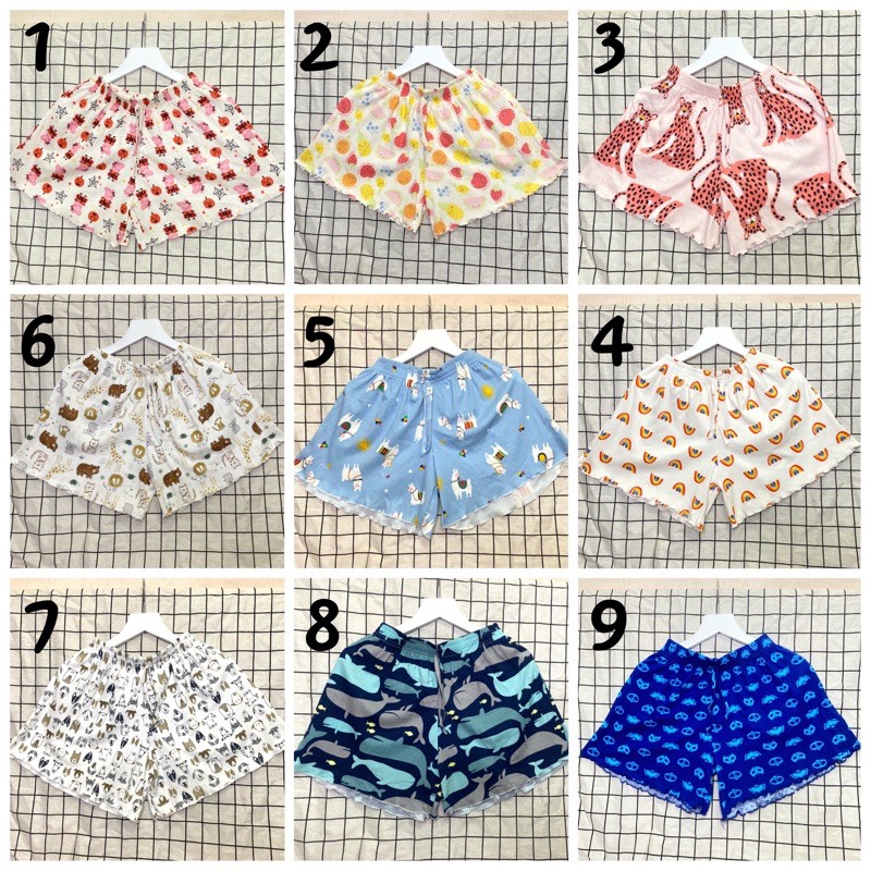Quần cotton 😜 FREESHIP 💝 quần short nữ mặc ngủ, ở nhà cute, hình thú dễ thương - PAK.official shop | BigBuy360 - bigbuy360.vn