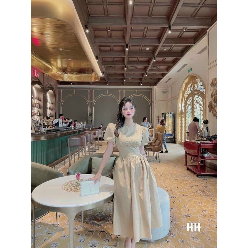 VÁY THÔ DÀI BO EO BASIC SIÊU XINH | BigBuy360 - bigbuy360.vn