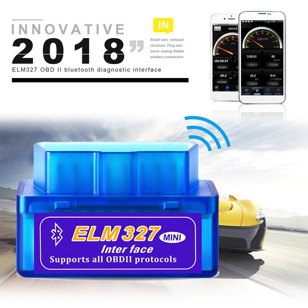 Mini ELM327 OBD2 II Car Auto Diagnostic Interface Scanner Tool