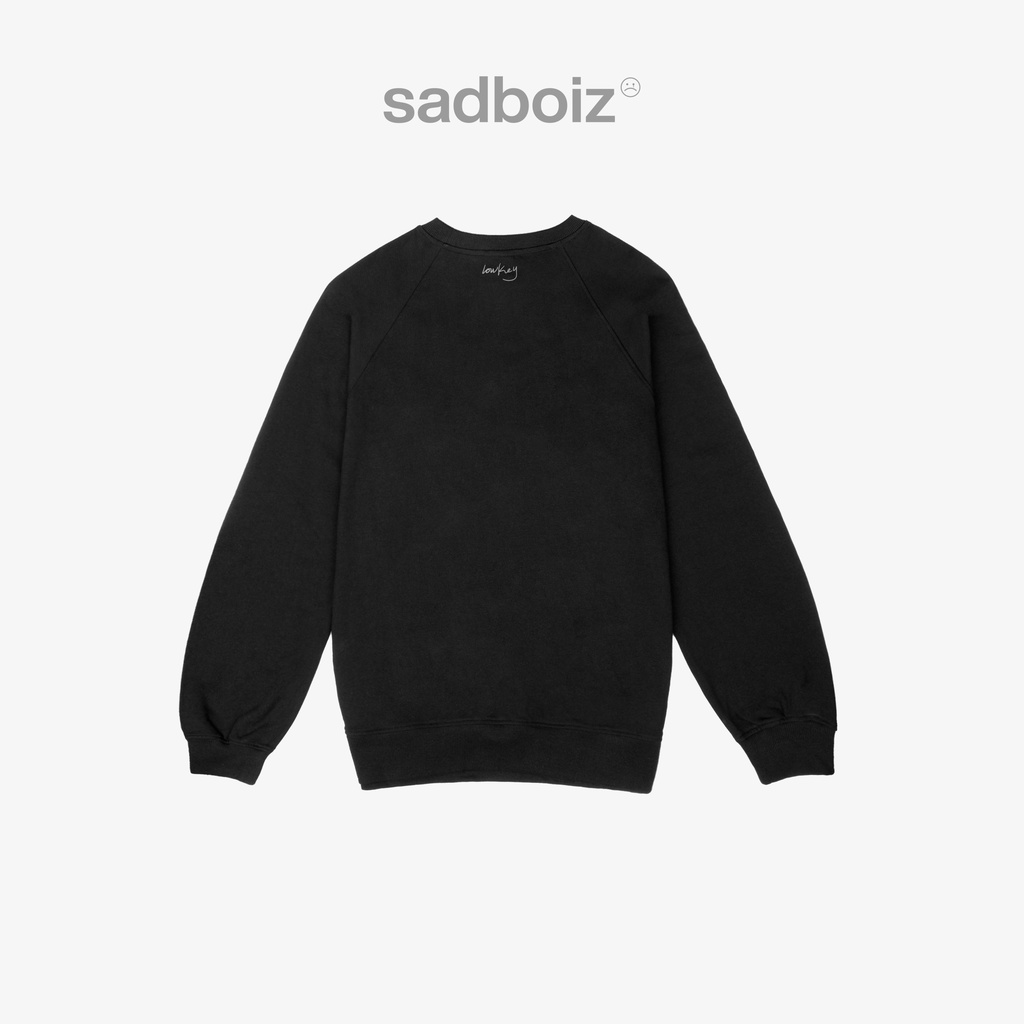 Áo sweater SADBOIZ Lowkey Black