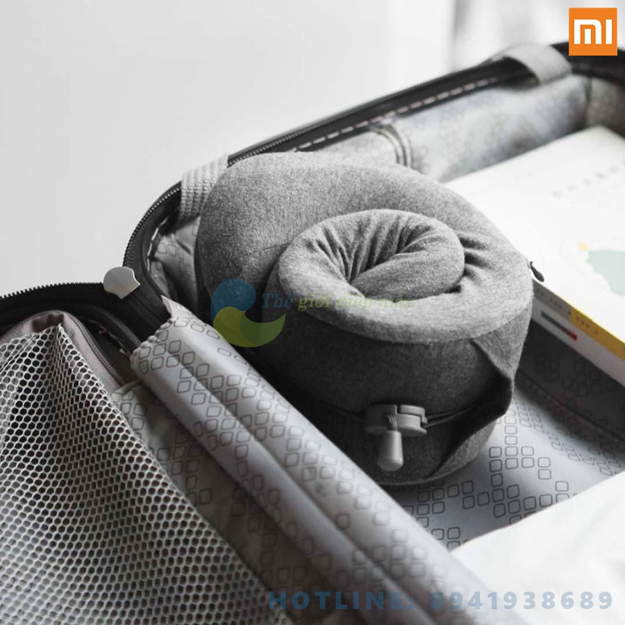 Gối massage cổ cao cấp Xiaomi HR-S100 vừa làm gối ngủ trưa vừa làm gối massage khi căng thẳng làm gối đi máy bay HOT