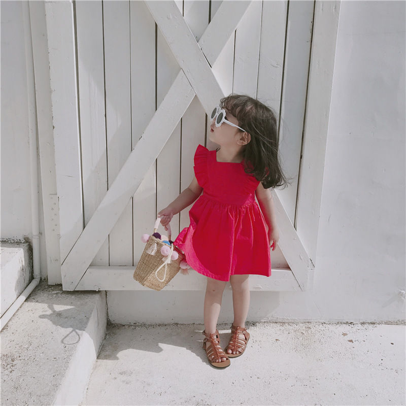 Đầm Công Chúa Thời Trang Mùa Hè Xinh Xắn Cho Bé Gái