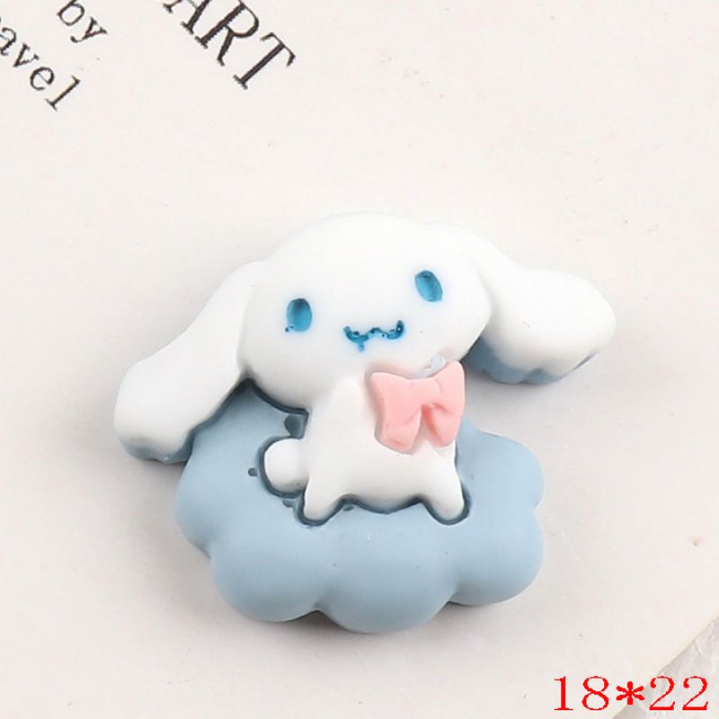 Charm mẫu cún trắng