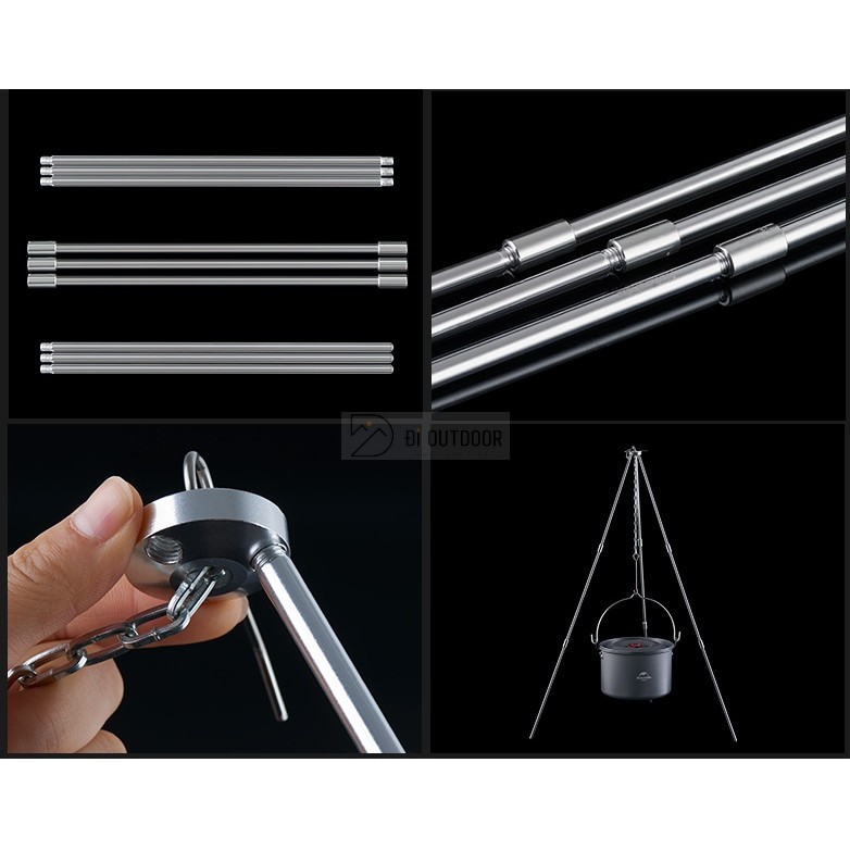 Giá Treo Nồi Dã Ngoại Naturehike NH17S00S-G