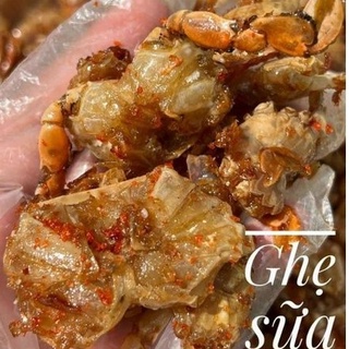 Hủ 400gr ghẹ sữa rim tỏi