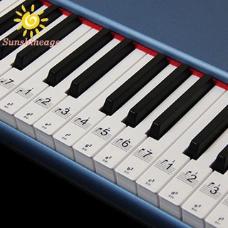 Sticker Dán Trang Trí Bàn Phím Và Đàn Organ Độc Đáo