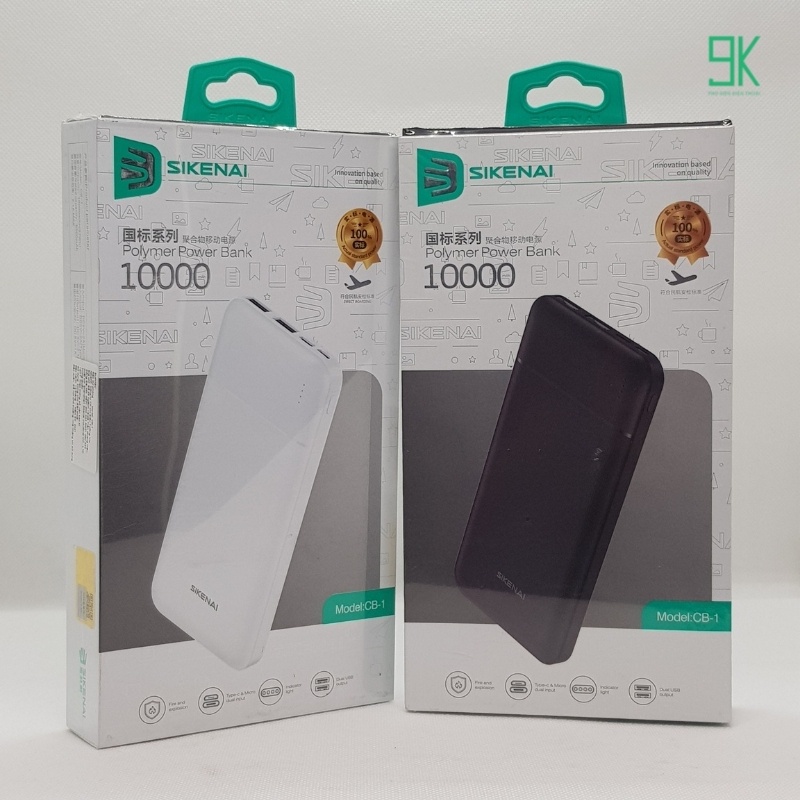 Sạc dự phòng SIKENAI CB1 10000mAh | giá lẻ như giá buôn