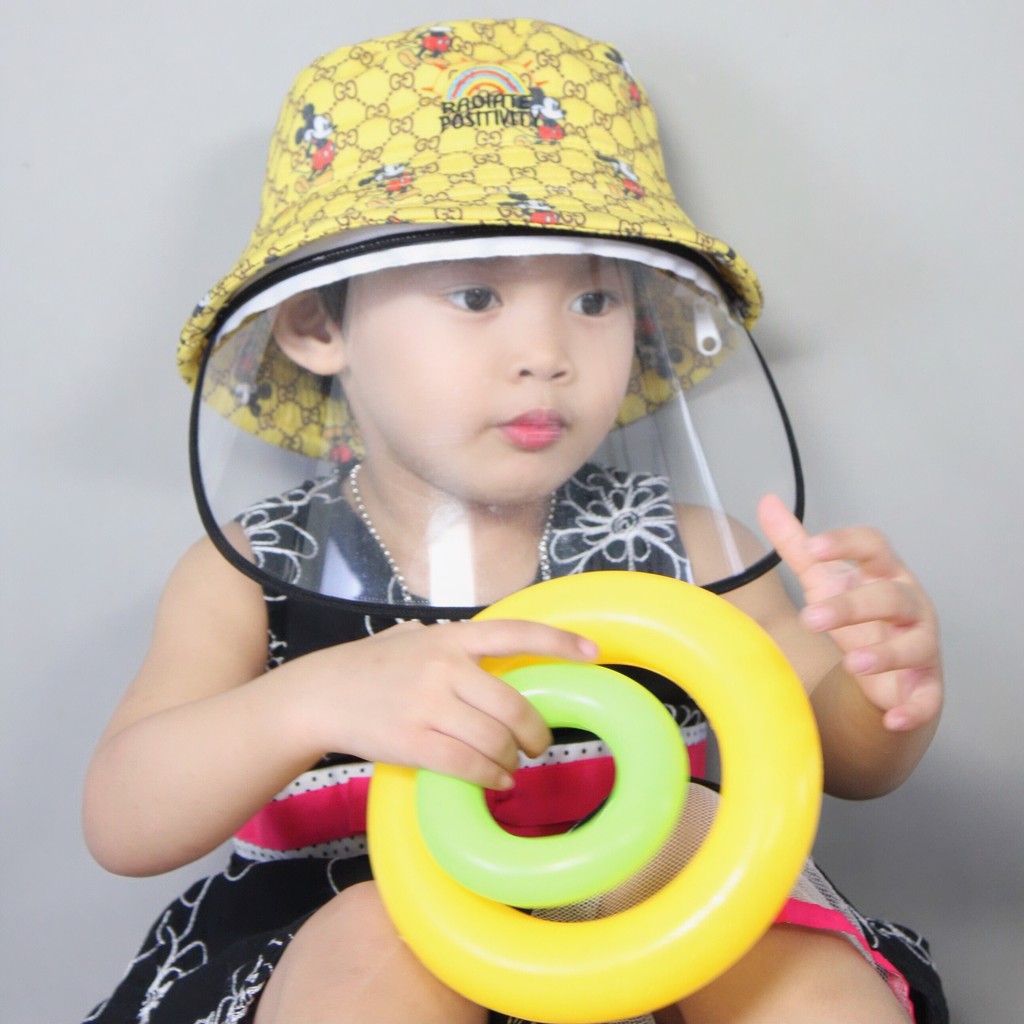 Nón chống dịch,chống nắng,chống bụi cực kỳ an toàn dành cho nam nữ Có nón bé trai bé gái từ 1t đến 13 t