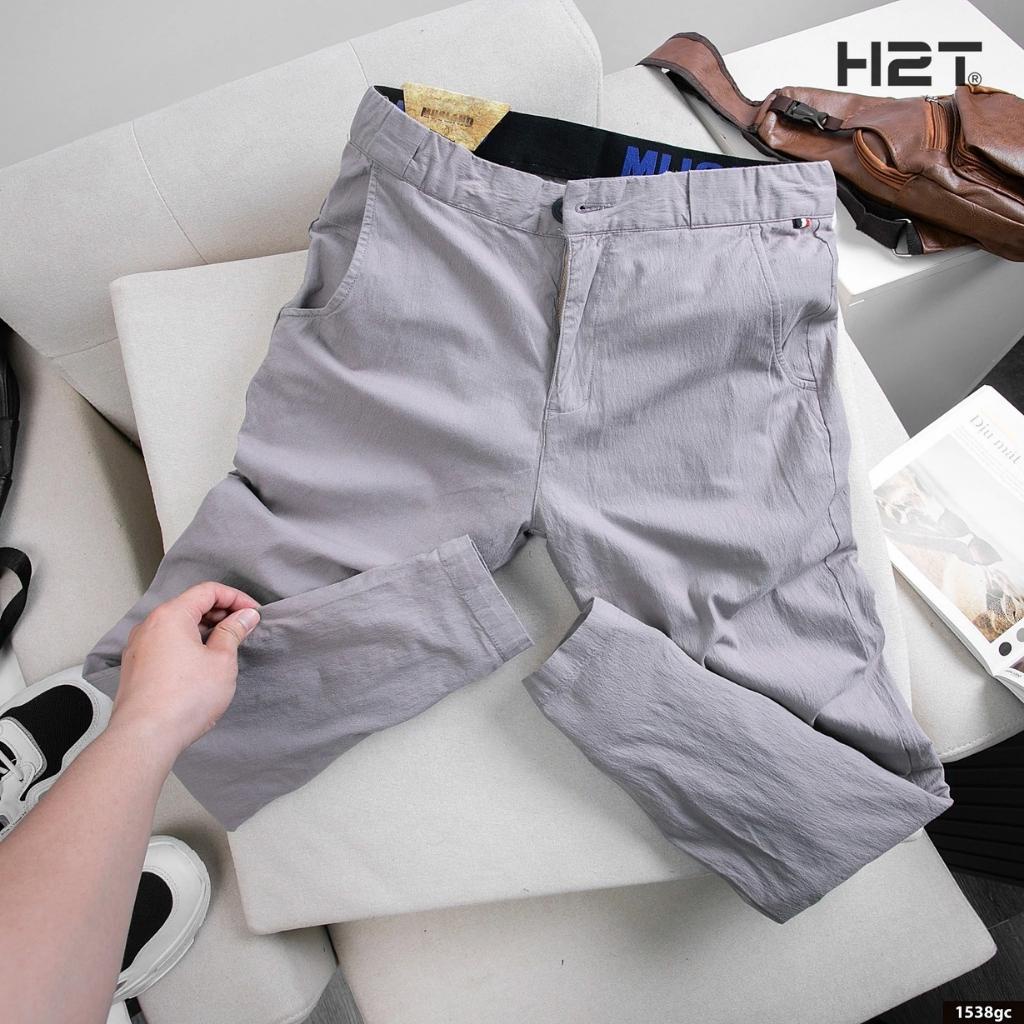 Quần Đũi Musland Ống Suông Nam H2T Chất Liệu Vải Mềm Nhẹ, Ít Nhăn, Form Tôn Dáng 1538