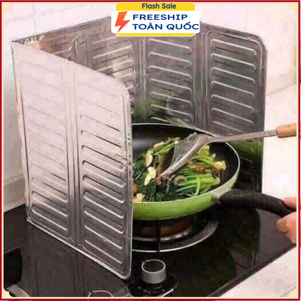 Tấm chắn dầu mỡ chống té .