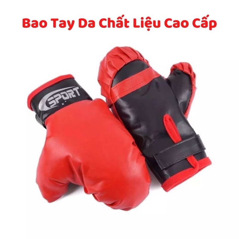 Bộ Đồ Chơi Đấm Bốc Boxing Cao Cấp Cho Bé