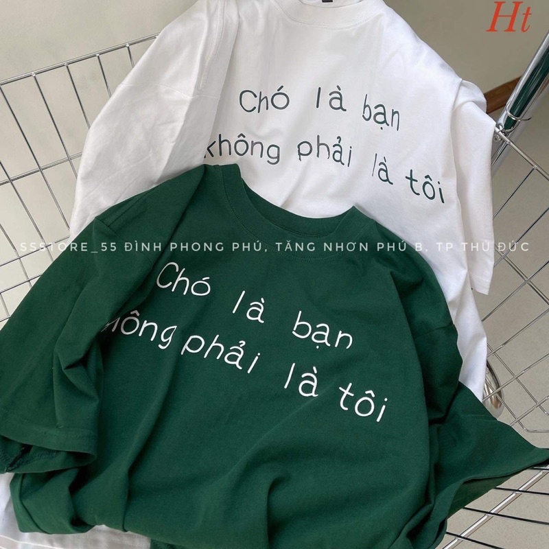 Áo phông chó là bạn H2A677