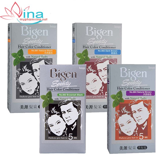 Thuốc Nhuộm Tóc Bigen Silk Touch Cream Color số 2N - Đen Tự Nhiên