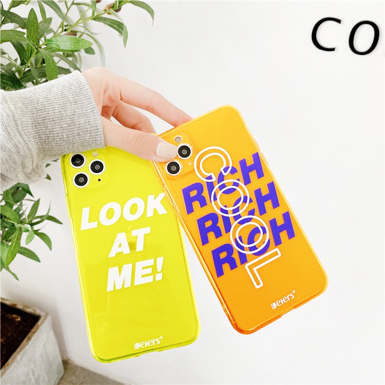 Ốp lưng iphone Slogan neon dẻo mềm 5/5s/6/6plus/6s/6splus/7/7plus/8/8plus/x/xr/xs/11/12/pro/max/plus/promax