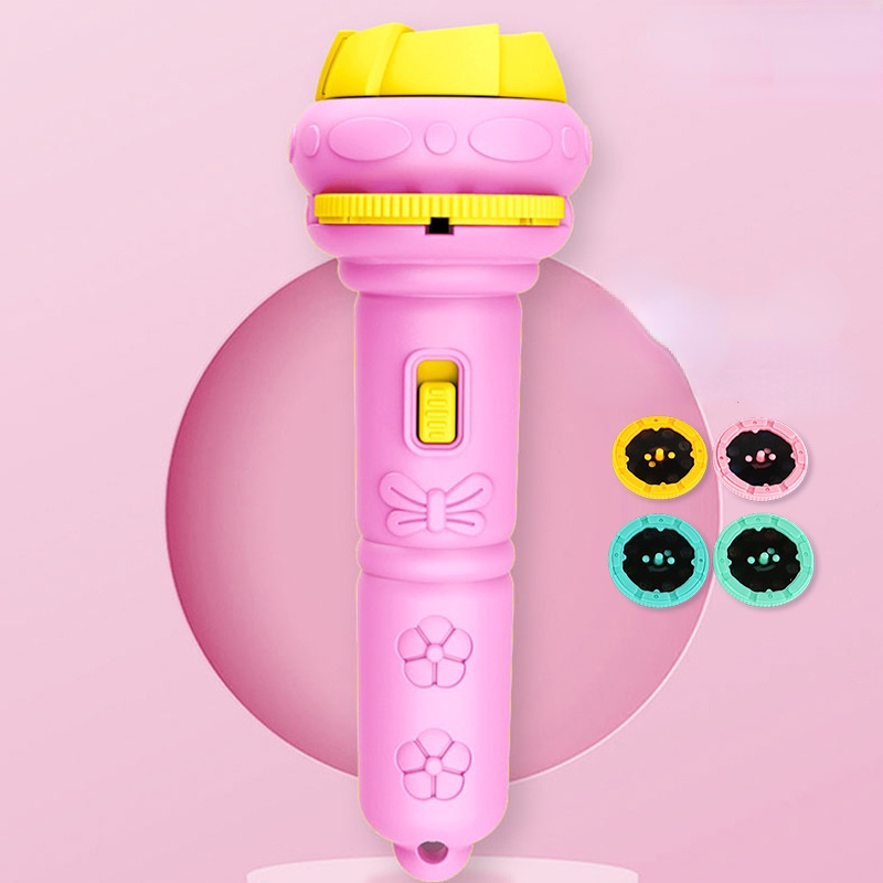 Đèn Pin Chiếu Hình Động Vật Đại Dương Cho Trẻ Em