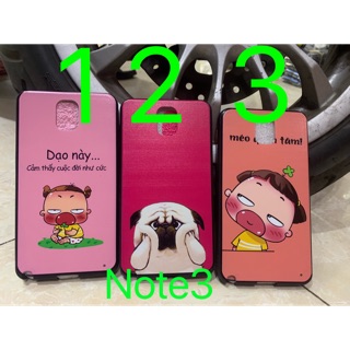 Ốp lưng samsung note 3 in hình dễ thương