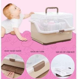 Khay úp bình sữa cho bé