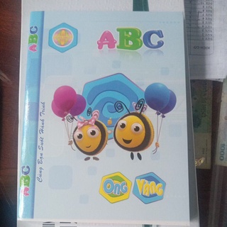1 quyển tập abc hòa bình 200 trang 4 ô ly nhỏ
