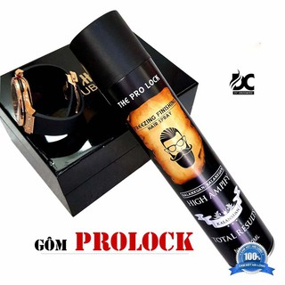 Gôm xịt tóc prolock giữ form siêu cứng 420ml