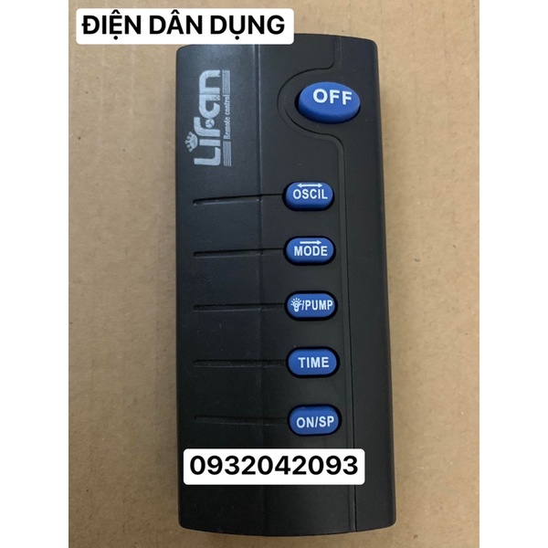 Điều Khiển Remote Quạt Lifan. Dùng Cho Tất Cả Loại Quạt Remote Lifan