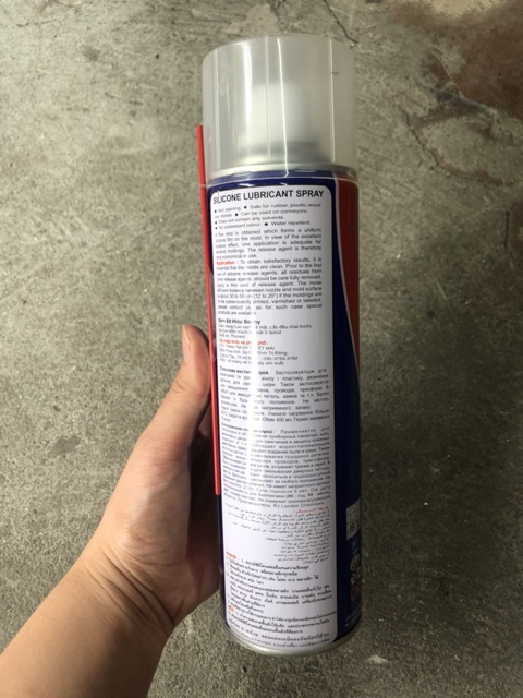 Xịt tách khuôn chống dính Bosny Mold Release Silicone Spray, kháng nấm mốc cho cao su, nhựa, gỗ
