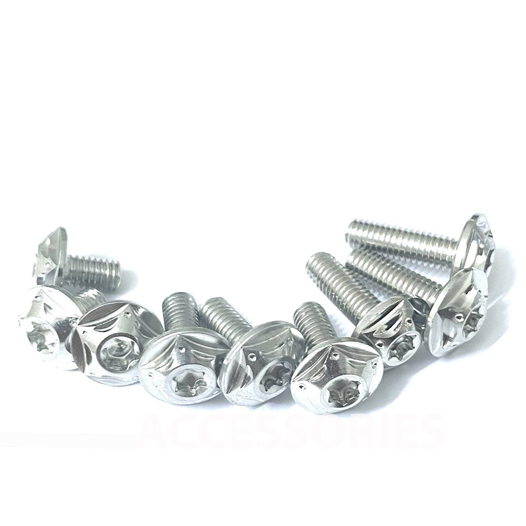 Ốc Salaya Dù Inox 304 6li10/6li15/6li20 Gắn Nhiều Vị trí Dàn Áo Gắn Nón Bảo Hiểm PKPH
