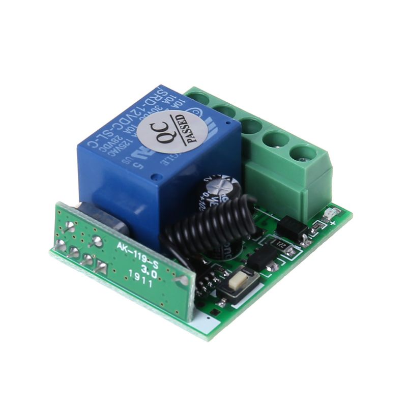 Công tắc điều khiển từ xa không dây DC12V 315/433MHz cho xe hơi xe máy | BigBuy360 - bigbuy360.vn