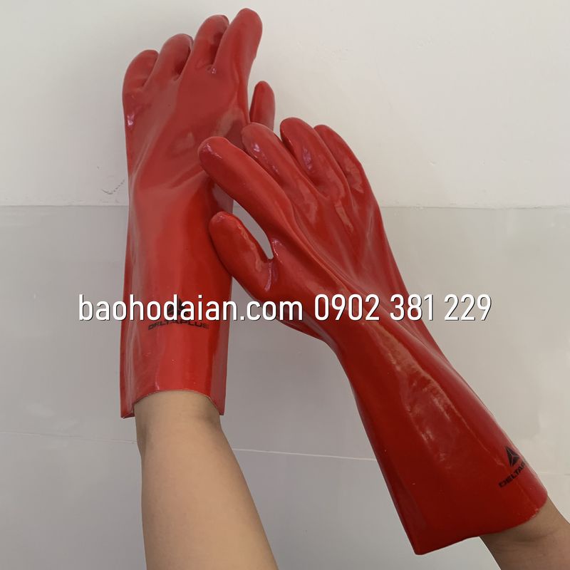 Găng tay chống hóa chất Model BASF PVCC400