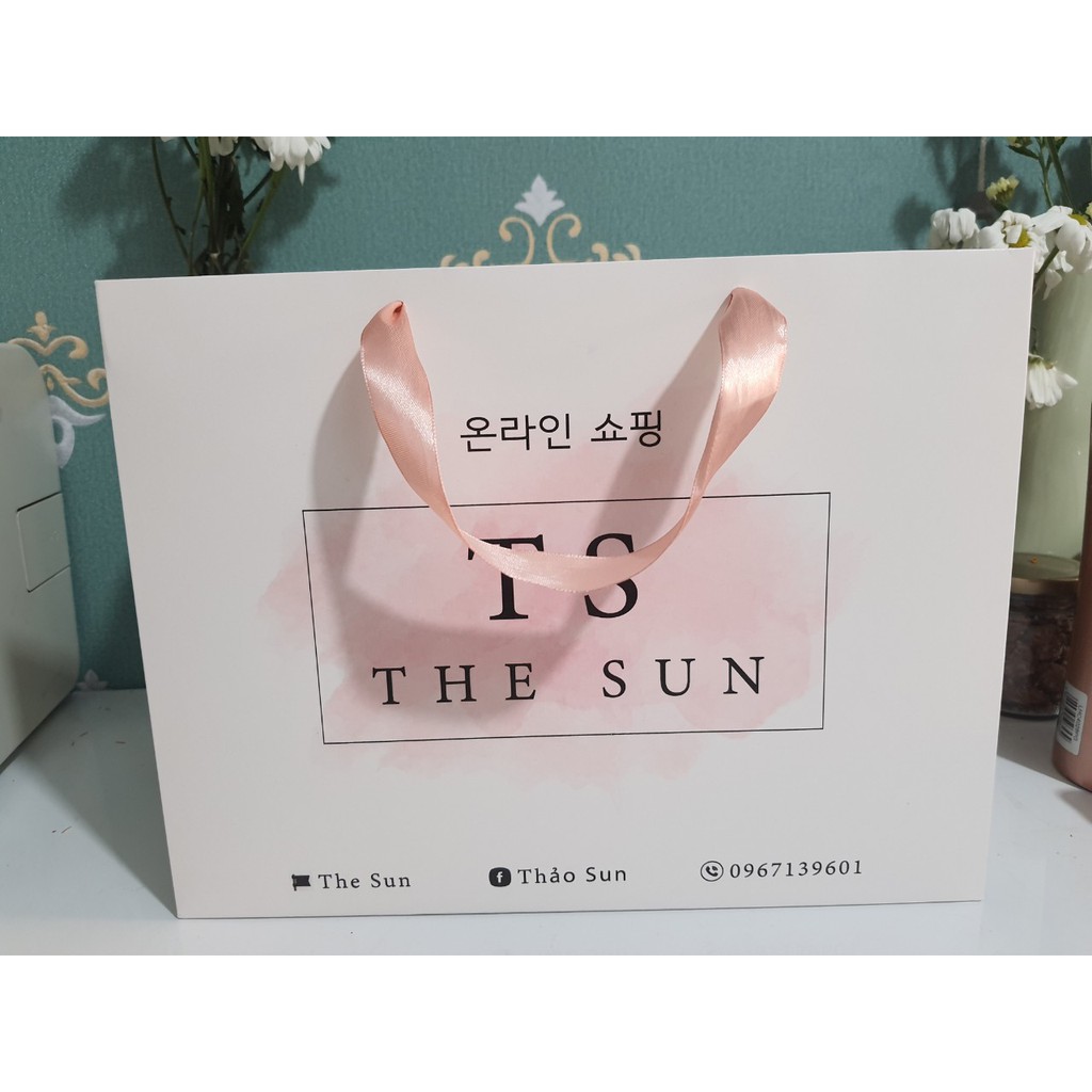 100 túi giấy ivory XL 30x23x12 in theo yêu cầu | BigBuy360 - bigbuy360.vn