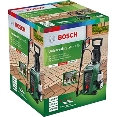 Máy rửa xe Bosch AQT 125 máy phun xịt cao áp 125 bar