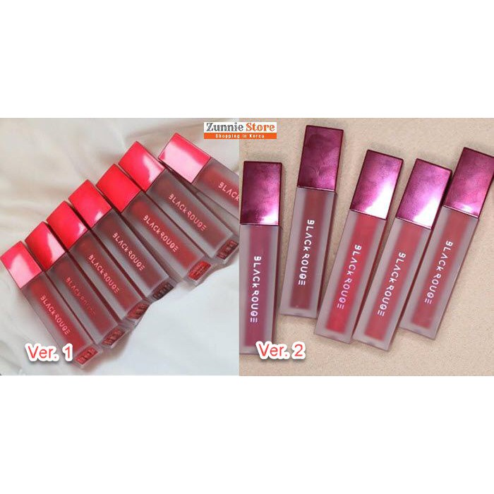 Son Black Rouge Air Fit Velvet Tint Các Dòng