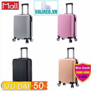 Vali Thời Trang Choose Vân Dọc Nhựa PC/ ABS Bền Bỉ Nhiều Size V01