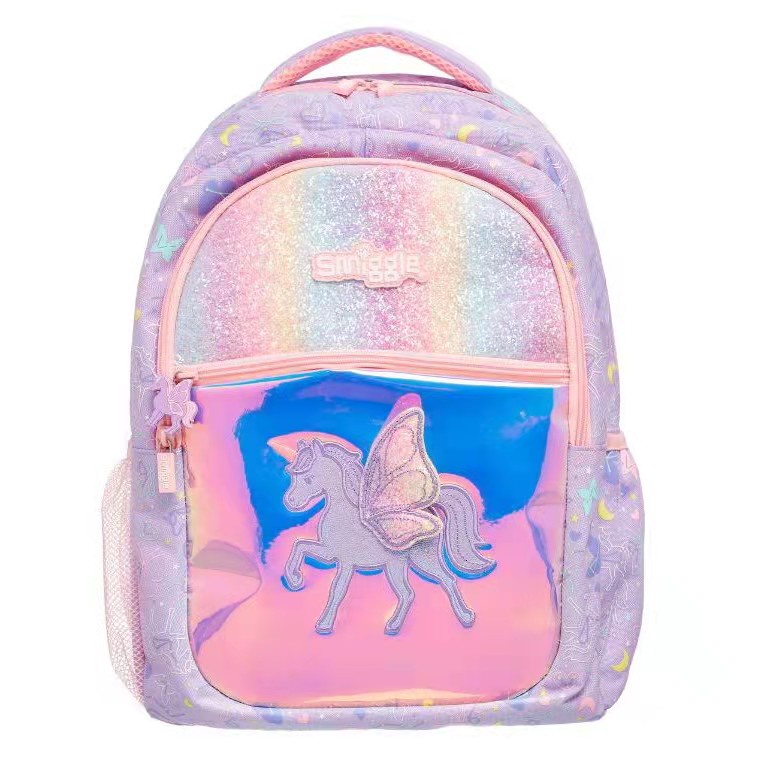 Ba Lô Đi Học Họa Tiết Smiggle Cá Tính Dành Cho Bé