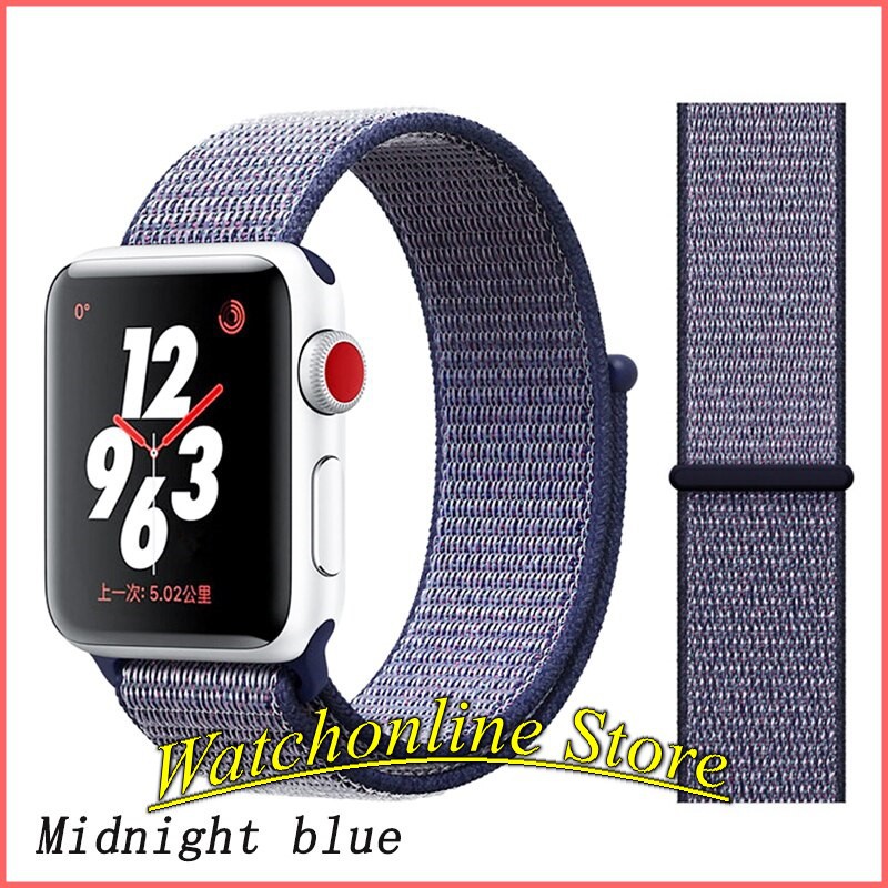 Dây đeo nylon Sport Loop dành cho Apple watch cao cấp