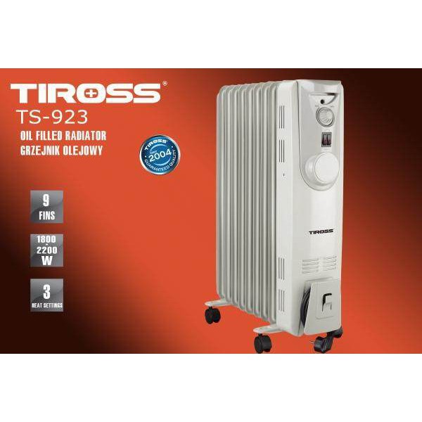 Máy sưởi dầu 9 thanh cao cấp Tiross TS923