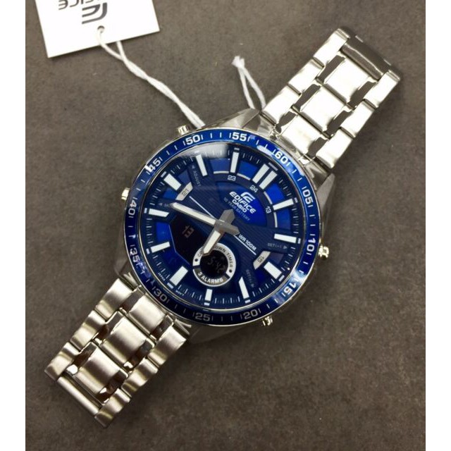 Đồng Hồ Nam Casio Edifice EFR-552D-1A2VUDF Dây Kim Loại chống nước độ sâu 100m - na