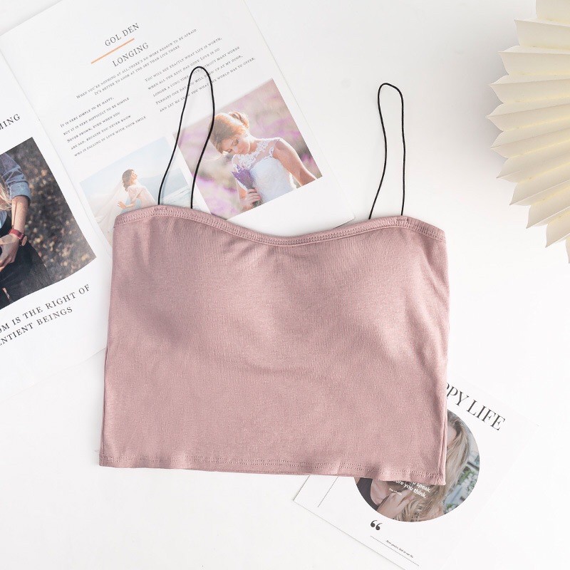 Áo 2 dây Sợi bún cực xinh, áo bra đep [Siêu Sale