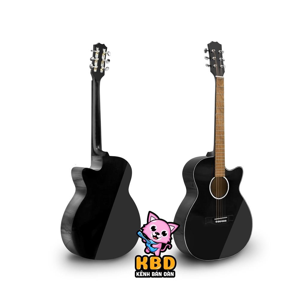 Đàn guitar acoustic mặt gỗ thông cho người mới tập chơi [ TẶNG KÈM BAO ĐỰNG + PHỤ KIỆN ] - bảo hành 12 tháng