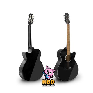 Đàn guitar acoustic mặt gỗ thông cho người mới tập chơi