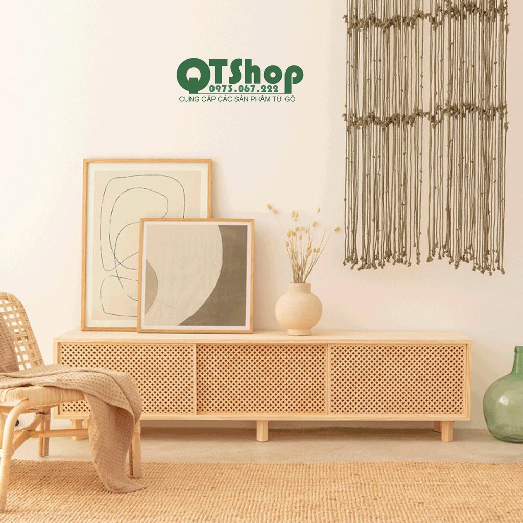 Tủ, kệ tivi chung cư mini, phòng khách decor - hàng thiết kế