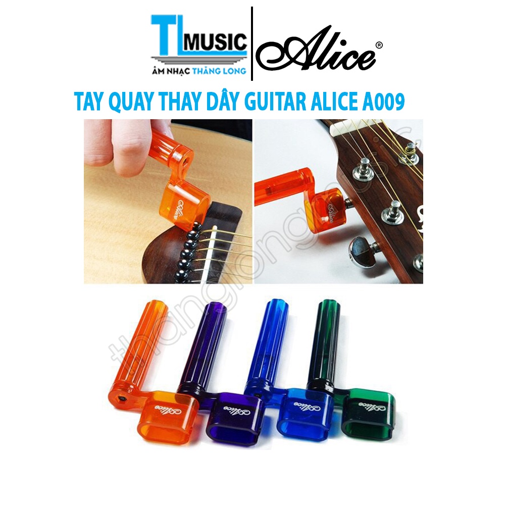 Tay quay thay dây guitar Alice A009