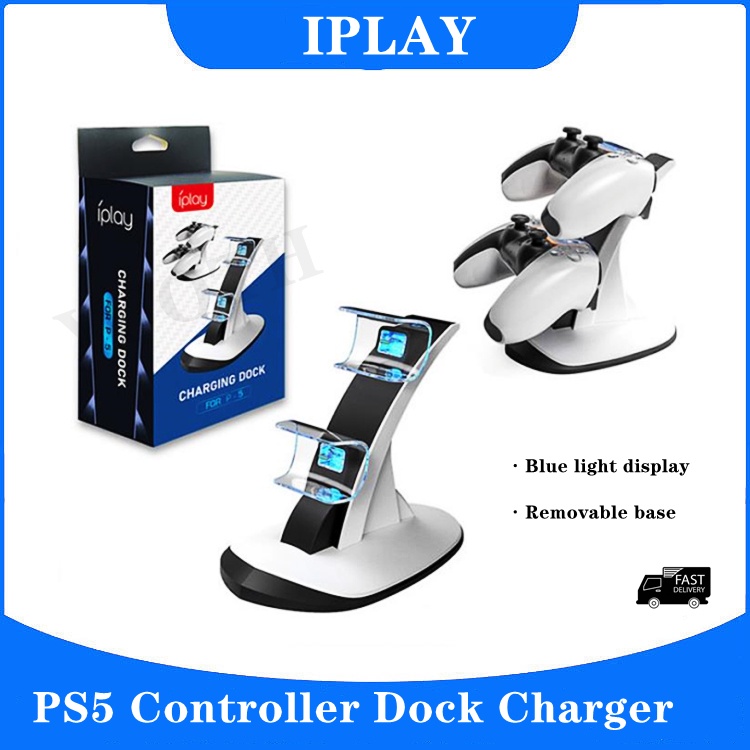 Đế Sạc Đôi Cho Tay Cầm Điều Khiển ps5 ps5 Playstation 5 Dualsense