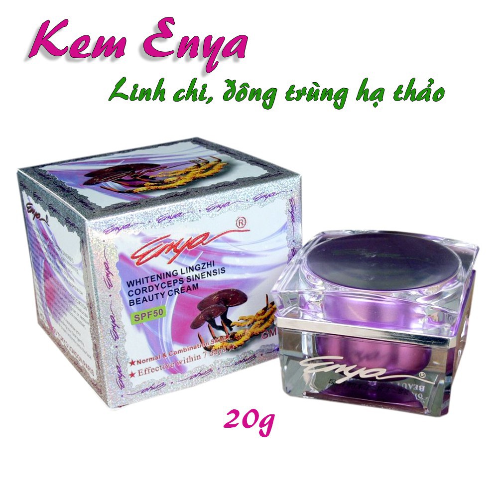 [Hàng Chính Hãng_Có CTKM] Kem Enya Linh Chi Đông Trùng Hạ Thảo